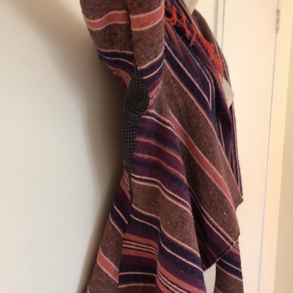 Handmade purple & pink striped jacket 💕💟 - Picture 10 of 14